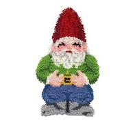 Christmas Rug Making Kits/DIY Christmas Latch Hook Kits-Pre Printed Pattern Embroidery Kits/Cross Stitch Sofa Cushion Cover Tool fit for Beginner and Adults Beginner Home Decor,52x38 cm (Christmas F)