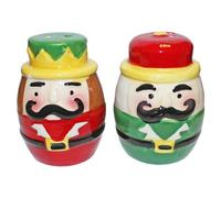Christmas Salt and Pepper Set Novelty Cruet Set - Nutcracker Set 3969
