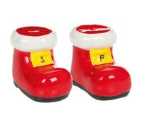 Christmas Salt and Pepper Set Novelty Cruet Set - Santa's Boots