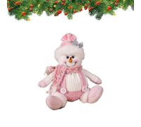 Christmas Santa Claus Doll,Pink Figure Ornament - Plush Santa Claus Christmas Decoration | for Mantel Patio Garden Shelves Bookshelf Windowsill Table Desk Nights