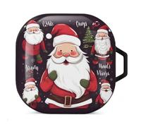 Christmas Santa Claus Headphone Protective Case, Earphone Case For Galaxy Buds Live, Galaxy Buds Pro, Galaxy Buds2, Galaxy Buds 2 Rro Series Headphones