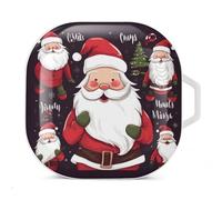 Christmas Santa Claus Headphone Protective Case, Earphone Case For Galaxy Buds Live, Galaxy Buds Pro, Galaxy Buds2, Galaxy Buds 2 Rro Series Headphones