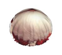 Christmas Santa Claus -Print Extra Large Waterproof Shower Cap-Double Layer Protection For Long/Curly Hair