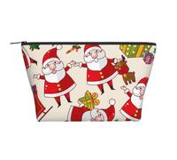 Christmas Santa Claus Xmas, Toiletry Pouch Makeup Bag Cosmetic Bag Portable Travel Toiletry Bag