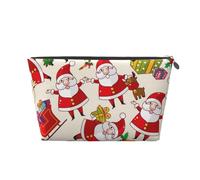 Christmas Santa Claus Xmas, Toiletry Pouch Makeup Bag Cosmetic Bag Portable Travel Toiletry Bag