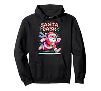 Christmas Santa Dash Running Runner Marathon Team 5k Costume Pullover Hoodie