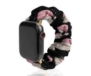 Christmas-Santa Elastic Watch Band Soft Breathable Stretch Strap Comfortable for IWatch Watch