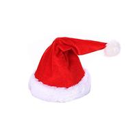 Christmas Santa Hat Adjustable Hat For Child Funny Shaking Dancing Singing Santa Cap Xmas Party Props New Year Holiday Decoration Musical Christmas Cap (red, One Size)