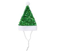 Christmas Santa Hat Dogs Party Costume Headband Dog Dress Up Headwear Festival Sequins Photo Props For Puppy Pet Holiday Festive Hat
