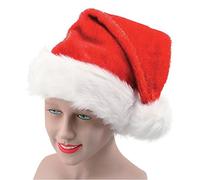 Christmas Santa Hat with Glitter Lady Miss Santa Fancy Dress Costume Accessories Party Fun Stocking Filler Xmas Decorations Display