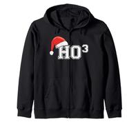 Christmas Santa HoHoHo Math & Physics Joke Boys Mens Zip Hoodie
