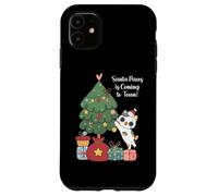 Christmas Santa Paws is Coming to Town! Cute Kawaii Cat with Case for iPhone 11