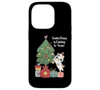 Christmas Santa Paws is Coming to Town! Cute Kawaii Cat with Case for iPhone 14 Pro