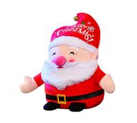 Christmas Santa Plush Toy Cute Santa Claus Doll 11.81inch Cartoon Cute Standing Claus Toy for Xmas Party Gifts Chris tm