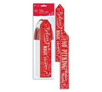 Christmas Santa Shop; Gift Tags; Gift Bags; Wrapping Paper; Decoration; Stickers; Toys and Presents (15 Foiled Jumbo Tags (XTNAJU))