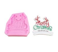 Christmas Santa Silicone Candy Mold Multi Purpose Craft Tool Chocolate Soap Making Flexible Food Safe Materials Santa Face Silicone Mold for Chocolate and Making