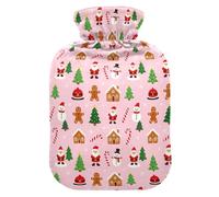 Christmas Santa Snowman Gingerbread BlushHot Water Bag for Period Cramp Relief