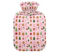 Christmas Santa Snowman GingerbreadHot Water Bottle for Stomach Warmer | bolsa para cólicos menstruales