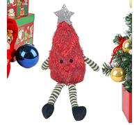 Christmas - Santa Stuffed Animal | Plush Stuffed Soft | Cristmas Toys Kids Use Mini Plushes Soft Figures Festive Game For Desk Shelf Home Kids Decoration Playtime Indoor Travel