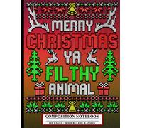 Christmas Sass Writing Journal: Funny Holiday Composition Notebook for Teens and Class Notes