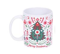 Christmas Scandi Print Mugs Assorted Styles