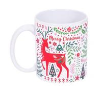 Christmas Scandi Print Mugs Assorted Styles