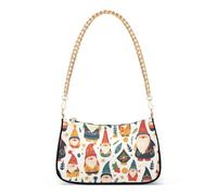 Christmas Scandinavian Goodluck Gnome Trendy Chain Crossbody Bags for Women Travel Hand Bag for Fall