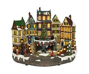 Christmas Scene Christmas Village 25.5 x 40 x 31.5 cm 48L