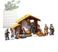 Christmas Scene Resin - Table Doll | Home Decor Holiday Season Display