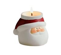 Christmas Scented Candles - Elegant Holiday Fragrance Candle Featuring Cinnamon, Vanilla Bean and Peppermint Bark Scents, Long-Burning Jar Set | Stylish Seasonal Home Accessory for Dining Table M