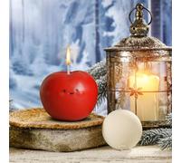 Christmas Scented Candles - Natural Soy Wax Holiday Candles | Aromatherapy Cinnamon Pine Jar Candle for Holiday Decor, Gift & Cozy Atmosphere, Natural Wax Hand Poured