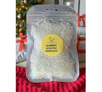Christmas Scents Shimmering Granules, Scented Sizzlers for Low Hear Wax Burners (Iced Sugar Plums)