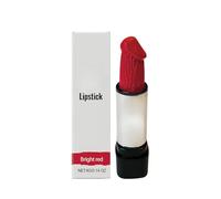 Christmas Secret Party Lipstick - Creamy Smooth Lip Colour for Defined, Vivid & Long-Lasting Finish - Easy Glide Formula for Beginners (Bright red1pcs)