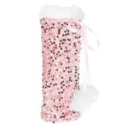 Christmas Sequins Wine Bottle Cover, Reusable Holiday Table Decor | Flannelette Finish, Fits Standard Bottles and Liquor Bottles, Easy to Carry, Bar Cart Display
