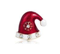 Christmas series brooch decoration gloves Xmas tree reindeer chest flower men and women European and American small collar needles