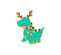 Christmas Series Cartoon Badge Brooch Designs Of Dinosaur Flying And Cute Badges 062247