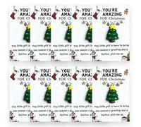 Christmas Series Holiday Cards,10PCS Little Pocket Hug Christmas GiftCards,Happy Holidays Souvenir Token Emotional Appreciation Gifts for Coworker Employee Family Friends Lovers,Xmas Gifts