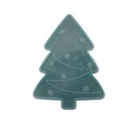 Christmas Serving Tray, Christmas Snack Tray, Snowman Tree With Lid, Holiday Platters Snack Serving Trays For Cookie Candy Dessert Cheese Fruit Charcuterie Chocolate Home Decor Office