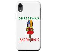 Christmas Shopaholic Melanin Women Black Girl Magic Shopping Case for iPhone XR