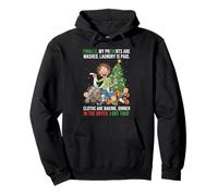 Christmas Shopping Mom Panicked Life w four toddlers Pullover Hoodie