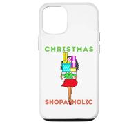 Christmas Shopping Shopaholic Melanin Women Black Girl Magic Case for iPhone 12/12 Pro