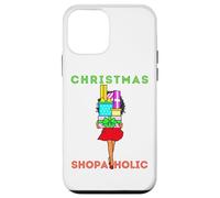 Christmas Shopping Shopaholic Melanin Women Black Girl Magic Case for iPhone 12 mini