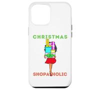Christmas Shopping Shopaholic Melanin Women Black Girl Magic Case for iPhone 12 Pro Max