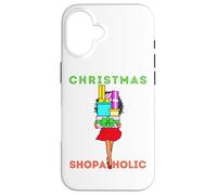 Christmas Shopping Shopaholic Melanin Women Black Girl Magic Case for iPhone 16
