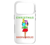 Christmas Shopping Shopaholic Melanin Women Black Girl Magic Case for iPhone 17 Pro