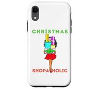 Christmas Shopping Shopaholic Melanin Women Black Girl Magic Case for iPhone XR