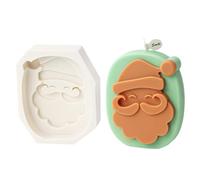 Christmas Silicone Mold Making Soap Christmas Numbers Shaped Molds Silicone for Soap Mold