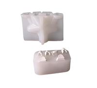 Christmas Silicone Mold - Scented Candle Molds - Holiday Seasonal Moulds for Art Craft Soap Aromatherapy Epoxy Casting Paste Aromatic Wax Creative Projects