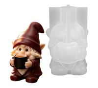 Christmas Silicone Molds 3D Santa Claus Wax Soap Clay Craft