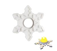 Christmas Silicone Molds | Easy Release Christmas Silicone - Holiday Snowflake Chocolate Mold,for Adults Beginners DIY Lovers Resin Candle Clay Dessert Chocolate